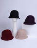 Chapeau de laine cloche chapeau rétro femmes chapeau hiver en feutre royal Déguisements Halloween