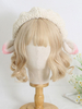 Chapeau de lolita rose accessoire polyester doux lolita chapeau