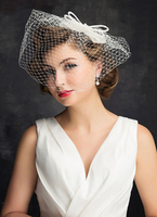Chapeau de mariage nuptiale coiffe charmante coiffe voile