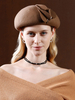Chapeau en laine femmes chapeau de feutre rétro Royal Accessoires de cheveux Déguisements Halloween