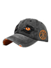 Chapeau Hommes Chic Lettres Motif Imprimé Polyester Brodé Chapeaux Noirs