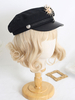 Chapeau Lolita Blond Polyester Métallique Femme Accessoires Lolita