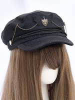 Chapeau Lolita Gothique Arcs Accessoire Accessoires Lolita Noir