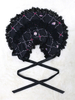 chapeau lolita imprimé fleurie en polyester en fibre polyester impression Tea party"idienne Neverland Déguisements Halloween