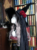 Chapeau Lolita Noir Rose Arcs Accessoire Dentelle Chapeau De Sorcière Arc En Dentelle Polyester Lolita Accessoires