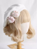 Chapeau Sweet Lolita Accessoire blanc Accessoires Lolita en polyester