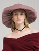Chapeau vintage à carreaux royaux à larges bords Royal Accessoires pour cheveux rétro Déguisements Halloween