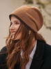 Chapeaux Bonnet Casquette Femme en Côtelé Bicolores