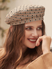 Chapeaux Béret Casquette Femme Imprimé Bicolores