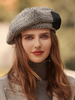 Chapeaux Béret Casquette Femme Imprimé Bicolores