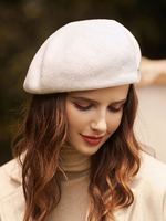 Chapeaux Béret Casquette Femme Unicolore