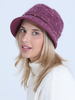 Chapeaux Casquette Femme en Côtelé en Paillette Bicolores