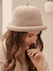 Chapeaux Casquette Femme en Fausse Fourrure Unicolore