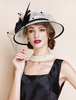 Chapeaux Vintage Chapeau Fascinator Accessoires de Costume Rétro Accessoires Cheveux Royaux Déguisements Halloween