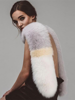 Écharpe En Fausse Fourrure Femmes Accessoires Hiver