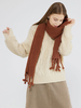 Écharpe Femme Belle Frange Hiver Chaud Accessoire