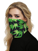 Écharpe Masque Visage Couverture soleil poussière Bandanas imprimé feuilles bouche couverture