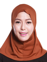 Écharpe musulmane couleur unie femmes hijab