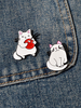 Chat Pin Broche Femmes Bijoux Cadeau Pour Elle