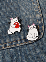 Chat Pin Broche Femmes Bijoux Cadeau Pour Elle