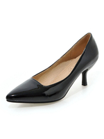 Chaton talon pompes noires bout pointu talon aiguille glisser sur les pompes femmes chaussures habillées