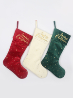 Chaussette Cadeau Arbre Accessoires Sabin de Noël Décoration Noël