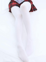 Chaussette pour femme de club Bas blanche pour adultes Déguisements Halloween
