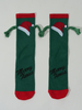 Chaussettes Color Block Vertes
