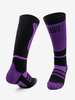 Chaussettes de course en coton Purple Sport Sokcks pour femmes