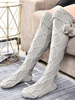 Chaussettes Hiver Chaud Gris