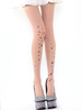 Chaussettes lolita unicolores imprimé étoiles Déguisements Halloween