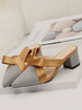 Chaussures à enfiler avec talon pointu et bout pointu pour femmes