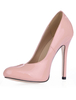 Chaussures à talon haut Escarpin à talon aigu en cuir verni à bout en amande
