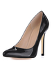 Chaussures à talon haut Escarpin à talon aigu noir Bout Pointu