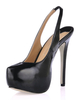 Chaussures à talons aigus formelles noires en Synthétique