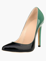 Chaussures à Talons Hauts escarpins à talon aigu Escarpins à bout pointu dégradé mocassin