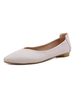 Chaussures Ballets Mocassins Plates Femmes à Cuir Synthétique avec Bout Pointu Unicolore