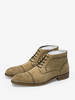 Chaussures Chaussures Homme Bottes de Travail Bottes Homme Cuir Chic Kaki