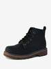 Chaussures Chaussures Homme Bottes de Travail Bottes Homme Cuir de Vachette Chic Noir