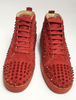Chaussures confortables 2021 Chaussures Cloutées Homme en cuir poncé avec rivet