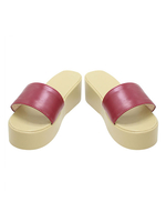 Chaussures Cosplay de Cosplay Anna Kyoyama Shaman Anna Kyoyama Noir Chaussures à talons en cuir PU Cosplay Footwear