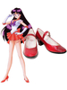 Chaussures Cosplay de Sailor Moon Hino Rei Déguisements Halloween
