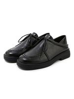 Chaussures décontractées plates à bout rond Oxfords pour femme