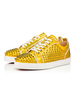 Chaussures décontractées pour homme Golden Patent PU Upper Round Toe Artwork Chaussures à enfiler