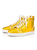 Chaussures décontractées pour hommes Chaussures à enfiler dorées à bout rond Chaussures pour hommes