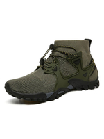 Chaussures décontractées pour hommes Hunter Green Toe Round Toe Chaussures à lacets Chaussures pour hommes