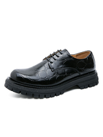 Chaussures décontractées pour hommes Vert bout rond Ombre Strap Chaussures réglables Chaussures pour hommes