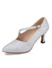 Chaussures de Bal 2021 Brillant Bout Pointu Boucle Détail Chaussures de Danse Tango 1920s Chaussures Vintage Femmes