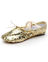 Chaussures de Circonstance 2021 Slip-on or Ballet chaussures féminines autour de chaussures de danse de Criss-Cross