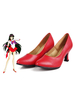 Chaussures de cosplay Sailor Moon chaussures Sailor Mars Raye Hino Déguisements Halloween